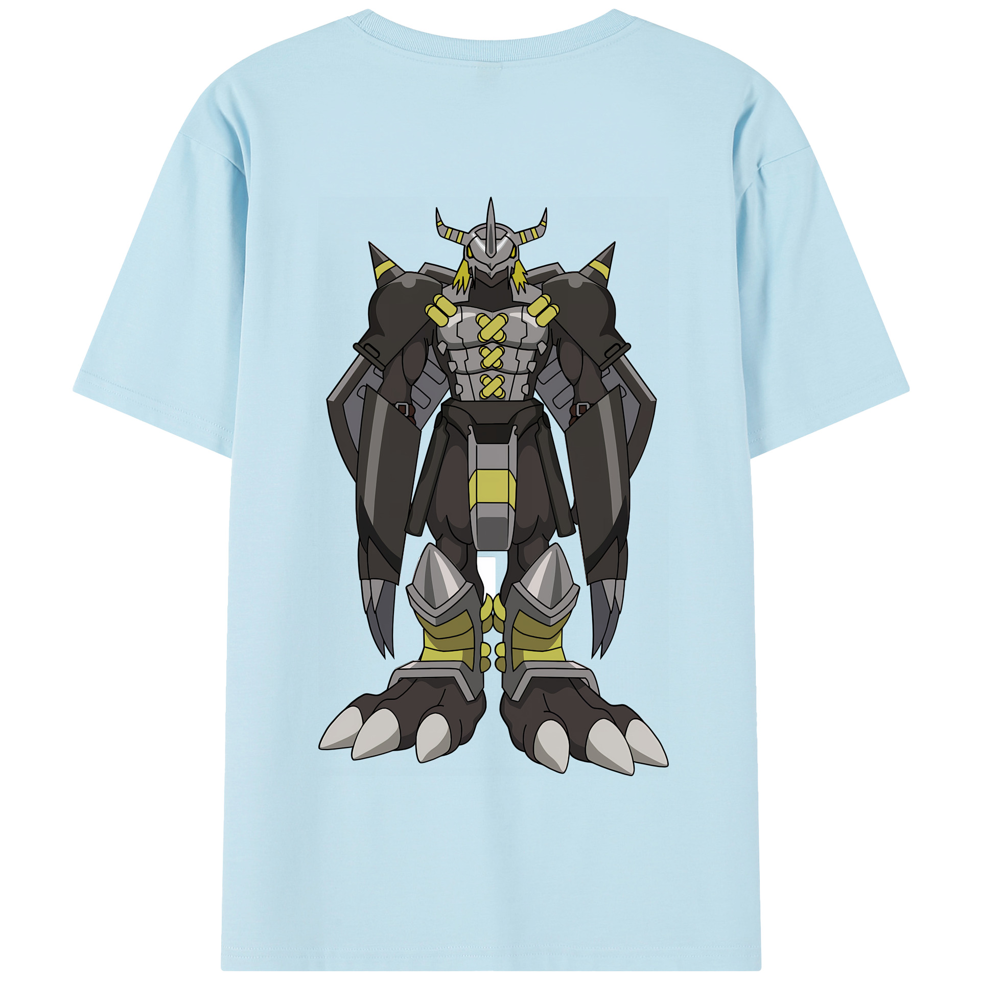 （画像用） Digimon デジタルモンスター/デジモン 綿100％半袖Tシャツ（背面プリント）